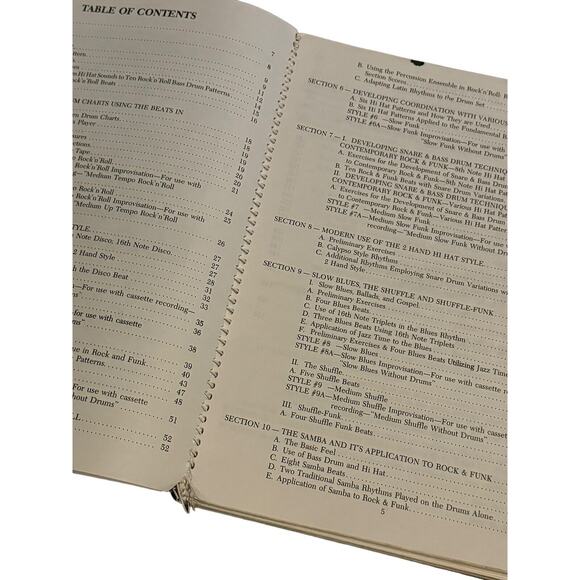 Mel Bays Funk Drumming Jim Payne VTG 1982 Slow Blues Rock Jazz Time Samba READ - Picture 6 of 7